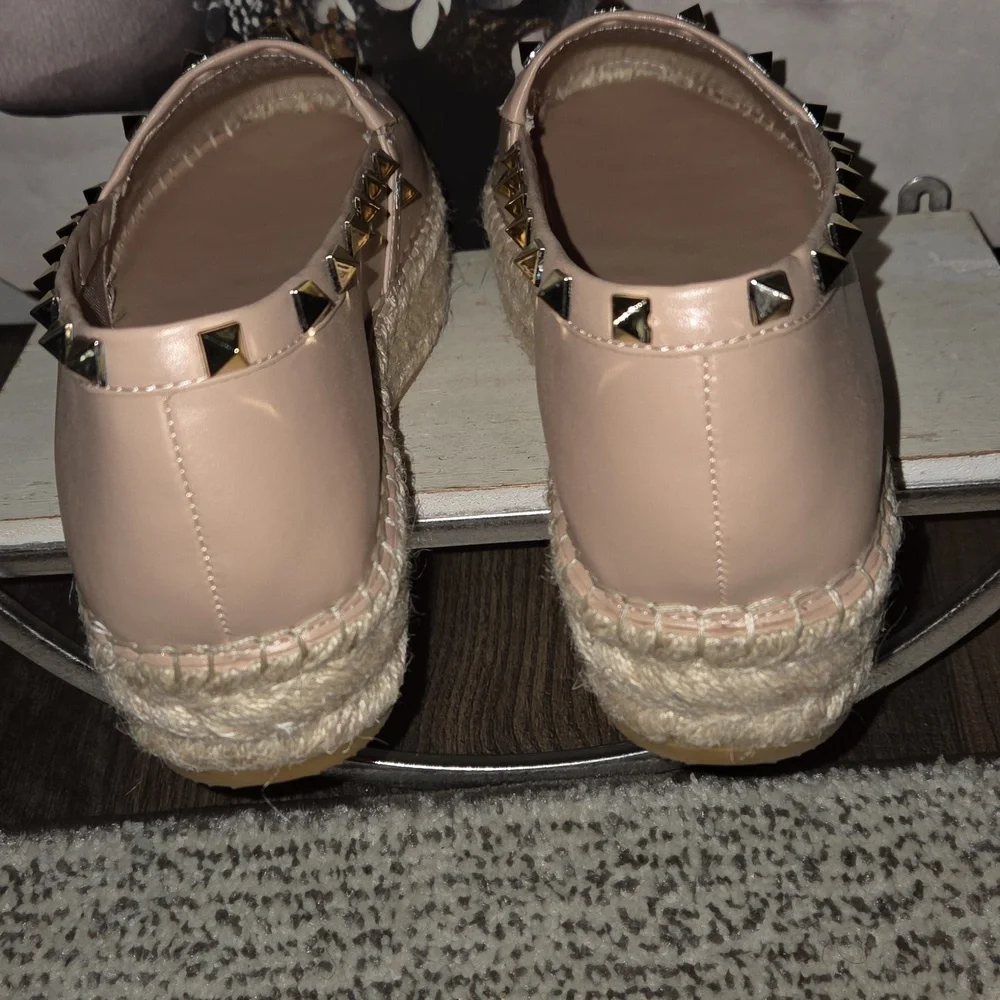 Steven New York Lambskin Espadrilles sz 11 - Picture 4 of 7